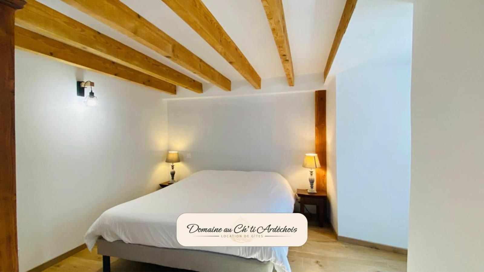 Gite De Groupe - Domaine Au Ch'Ti Ardechois Rochessauve Exterior foto
